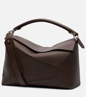 Bolso al hombro Puzzle Edge Large de piel | Loewe