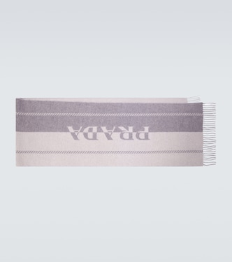 Logo wool scarf | Prada