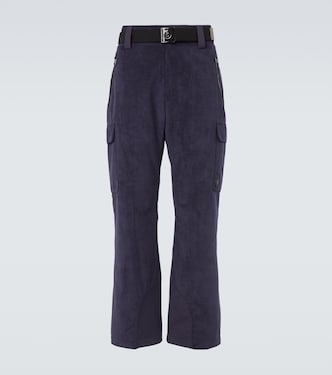 Pantaloni da sci Corbin in maglia a coste con cintura | Bogner