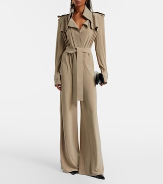 Double-breasted jumpsuit | Norma Kamali