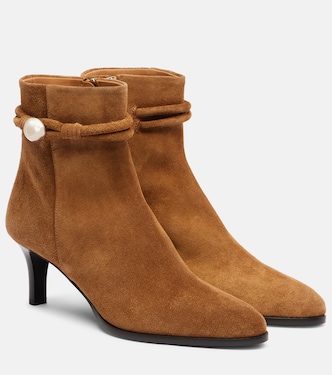 Miniky Button suede ankle boots | Isabel Marant