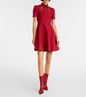 Minikleid mit Spitze | McQueen