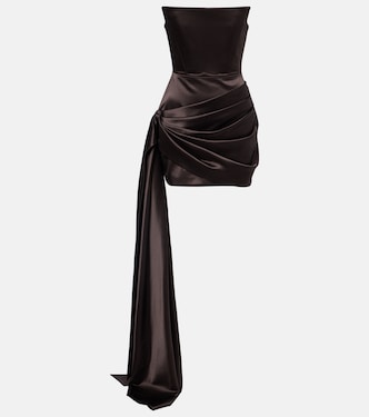 Bustier-Kleid aus Satin | Alex Perry
