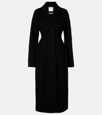Peplum virgin wool coat | Sportmax
