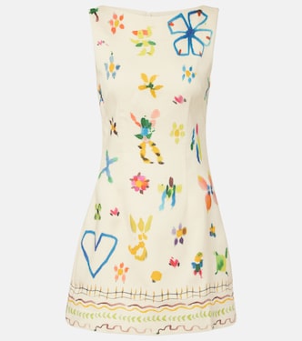 Abito corto Sidi in misto lino | Alémais