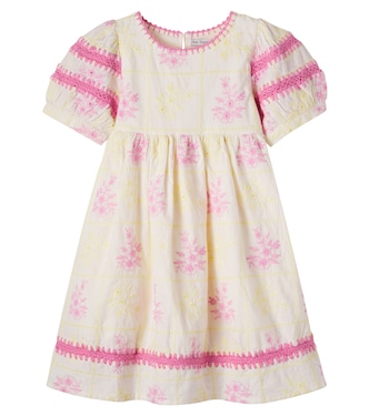 Alba embroidered cotton dress | Bebe Organic