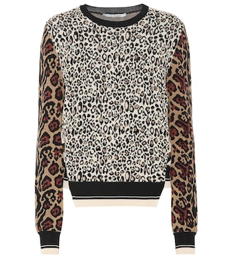 Animal-jacquard sweater | Stella McCartney