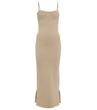 Nyoka knit midi dress | Nanushka