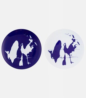 x Ginori 1735 Neige set of 2 placeholder plates | Cassina