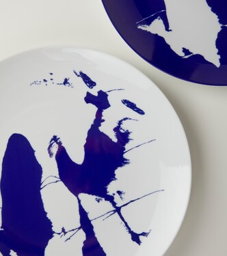 x Ginori 1735 Neige set of 2 placeholder plates | Cassina