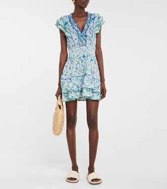 Camila floral minidress | Poupette St Barth