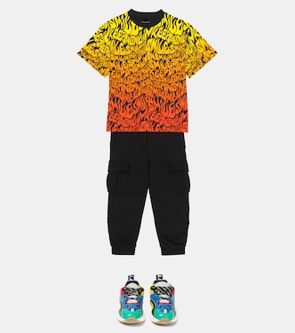 Camiseta de algodón estampada | Stella McCartney Kids