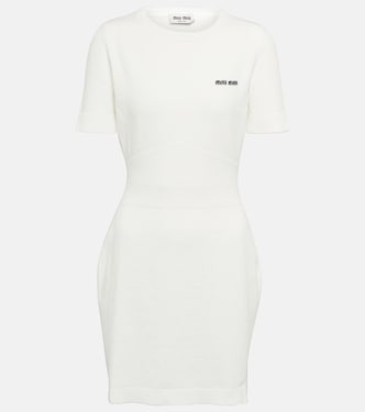 Minikleid aus Strick | Miu Miu