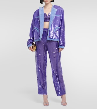 Brassière Clyde à sequins | Blazé Milano