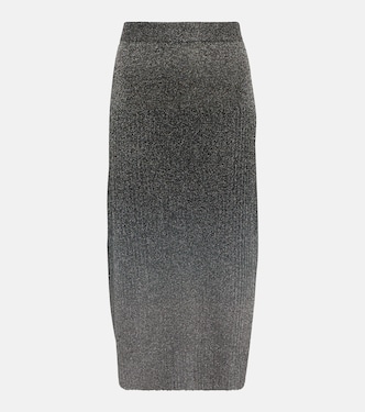 Falda midi metalizada | Joseph