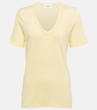 Kranger linen jersey T-shirt | Marant Etoile