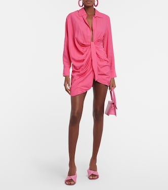La Robe Bahia tie-detail minidress | Jacquemus