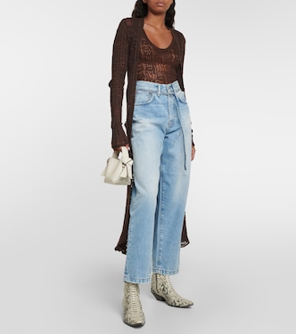 Jeans rectos Toj 1991 de tiro alto | Acne Studios
