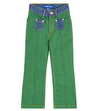 x Wrangler jeans rectos con paneles | Mini Rodini