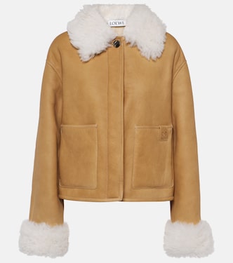 Chaqueta de piel con borrego | Loewe