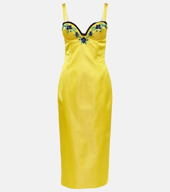 Vestido midi Iris de terciopelo | Miss Sohee