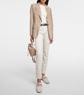 Jeans slim de tiro medio | Brunello Cucinelli