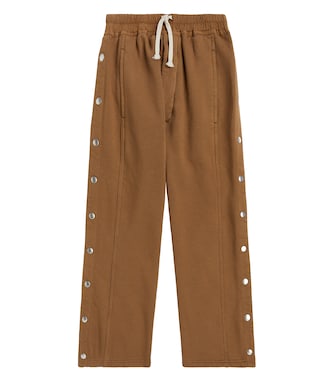 Pantaloni sportivi in cotone | Rick Owens Kids