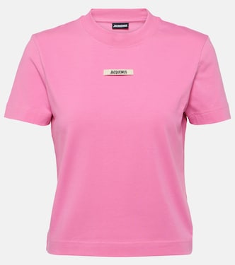 Le T-shirt Gros Grain cotton-blend T-shirt | Jacquemus