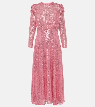 Abito midi Cerise con paillettes | Rixo