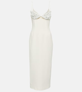 Robe midi à ornements | David Koma