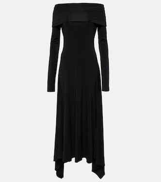Gerla off-shoulder jersey maxi dress | Max Mara
