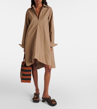 Tunique asymétrique en coton mélangé | Loewe