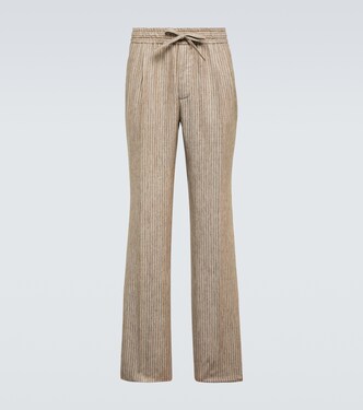 Striped linen pants | Dolce&Gabbana