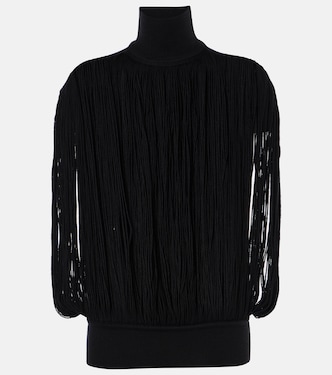 Jersey de lana con flecos | Alaïa