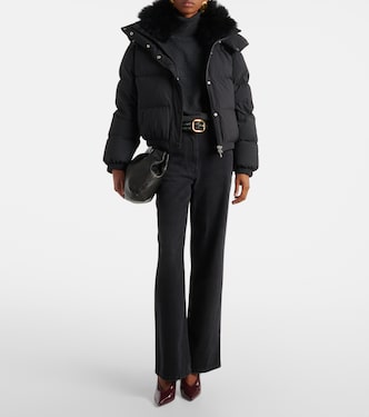 Piumino con shearling | Yves Salomon