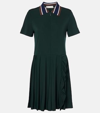 Vestido de tenis plisado con cremallera | Tory Sport