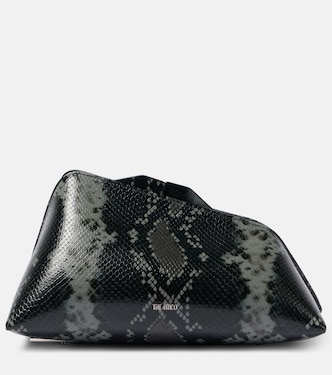 Clutch 8:30 PM in pelle stampata | The Attico