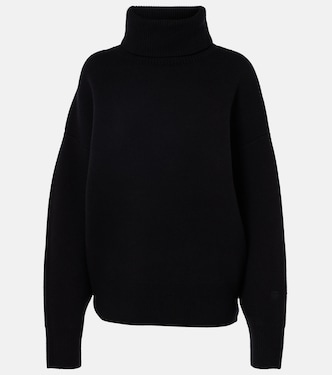 Jersey de cuello alto de mezcla de cachemir y lana | Toteme