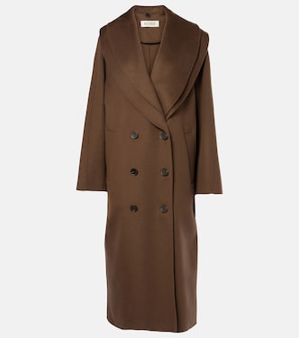 Scarf-detail wool coat | Róhe