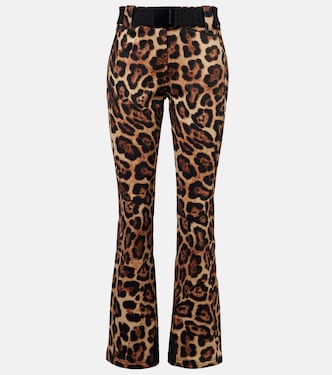 Minou leopard-print ski pants | Goldbergh
