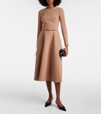 Ucellina belted paneled midi dress | Emilia Wickstead