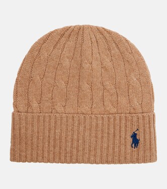 Cable-knit wool and cashmere beanie | Polo Ralph Lauren