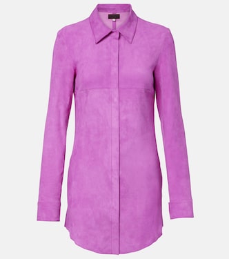 Geraldine suede shirt dress | Stouls