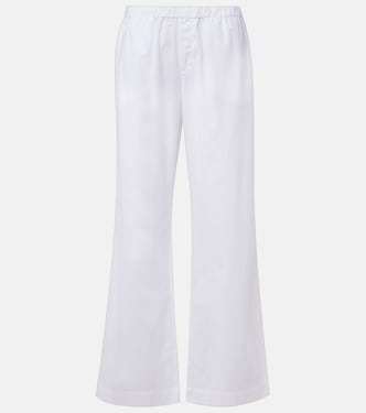 Rosa cotton straight pants | Asceno