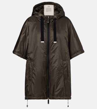 The Cube Greenci padded canvas cape | Max Mara