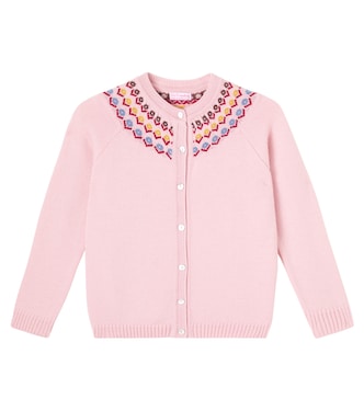 Nelia Fair Isle wool cardigan | La Coqueta