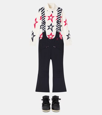 Intarsia wool turtleneck sweater | Perfect Moment Kids