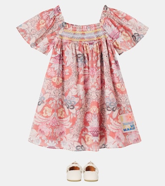 Robe en coton à fleurs | Zimmermann Kids