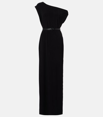 One-Shoulder-Maxikleid aus Baumwolle | Norma Kamali