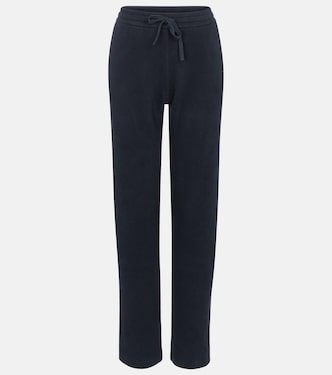 High-rise cotton trackpants | Loro Piana